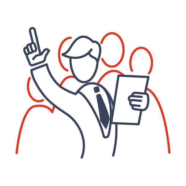 des candidats accompagnés chez élus expert